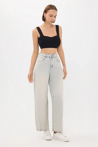 Hiccup Pantaloni de jeans Mom Cut cu talie înaltă
