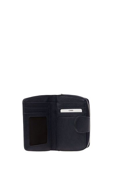 Bilik Deri Navy Blue Rölax Leather Women's Wallet Bsh 3680