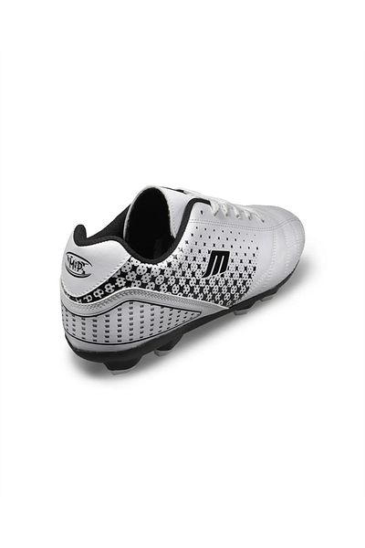 M.P. M.P231-1133 Gr (36-39) Pantofi de fotbal crampon alb-negru