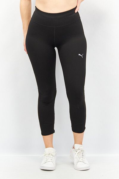 Puma Women Sportswear Fit 3/4 Lenght Brand Logo Training Leggings, Black