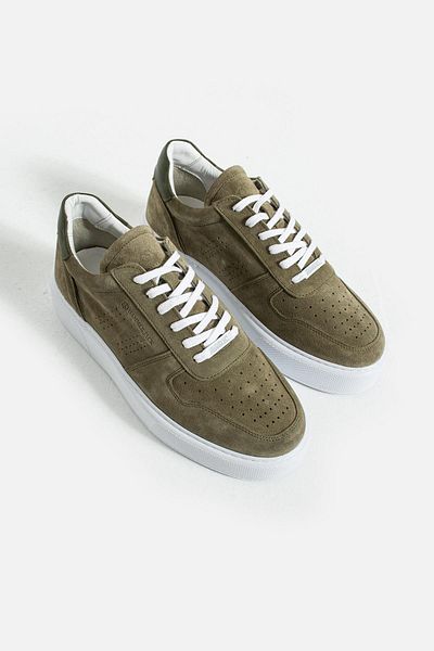 Hammer Jack Leeds Khaki Nubuck Men's Casual Shoes