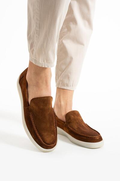 Hammer Jack Borika Genuine Leather Tan Suede Men's Shoes