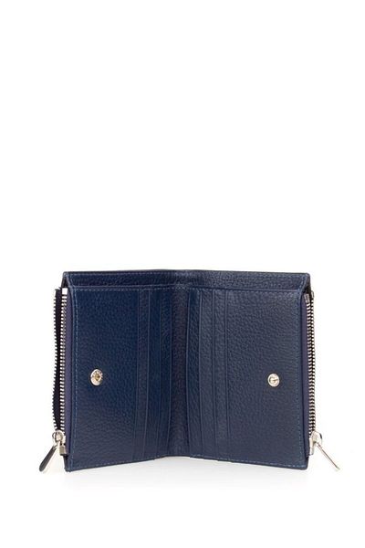 Bilik Deri Navy Blue Rölax Leather Women's Wallet Bsh 2565