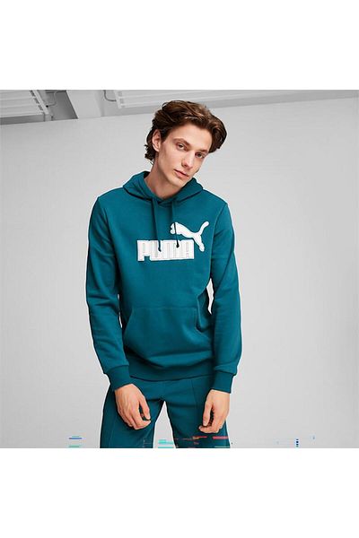Puma Πράσινο ανδρικό φούτερ - 681865-22 Sports Club Hoodie