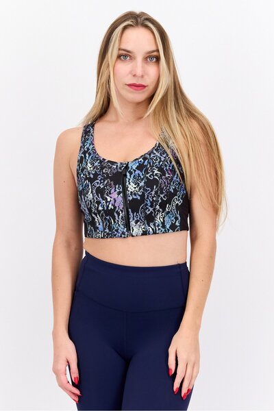 Puma x Select Women Lightly Padded Sports Bra, Multicolor