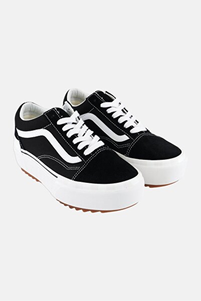 Vans حذاء سكول العتيق من الجلد المدبوغ / القماش