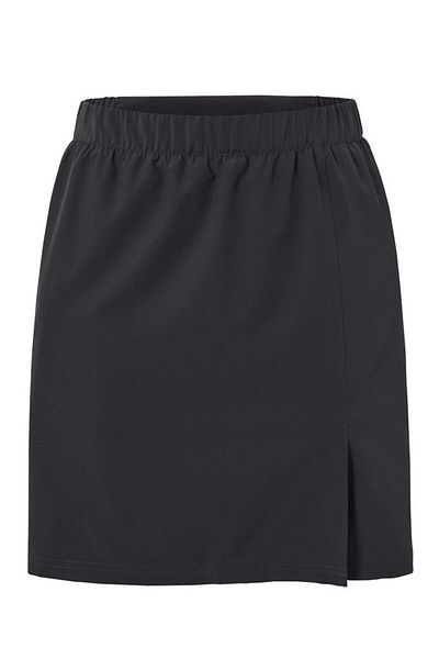 Tchibo Women Plain Mini Skort, Dark Grey