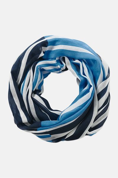 Tchibo Women Loop Scarf 160 x 100 cm, Blue Combo