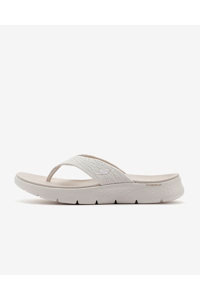 SKECHERS Go Walk Flex Sandal - Splendor γυναικείες σαγιονάρες μπεζ 141404 Nat
