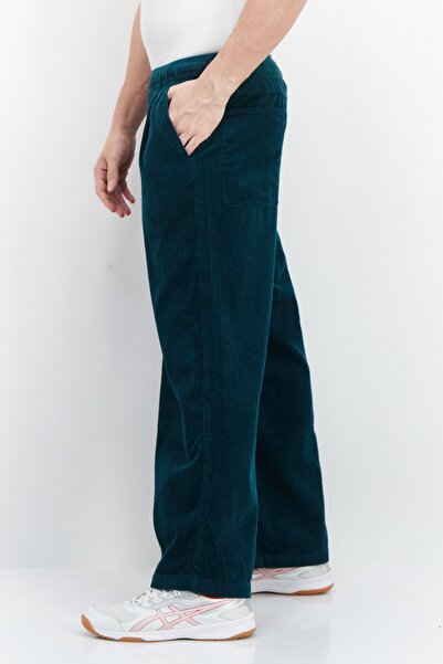 Puma Men Sportswear Fit Wide Keg Outdoor Pants, Green