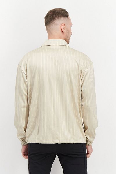 Fila Men Sportswear Fit Training Jacket, Khaki Combo