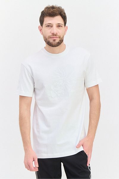 Puma x Select Men Sportswear Fit Short Sleeve Training T-Shirts, White