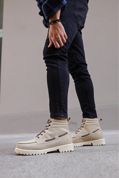 Knack Yüksek Taban Ayakkabı B 020 Taş