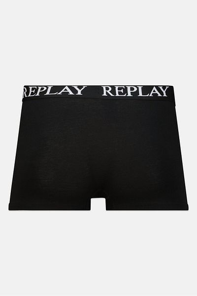 Replay Men 2 Pc Cotton Stretch Trunks, Red
