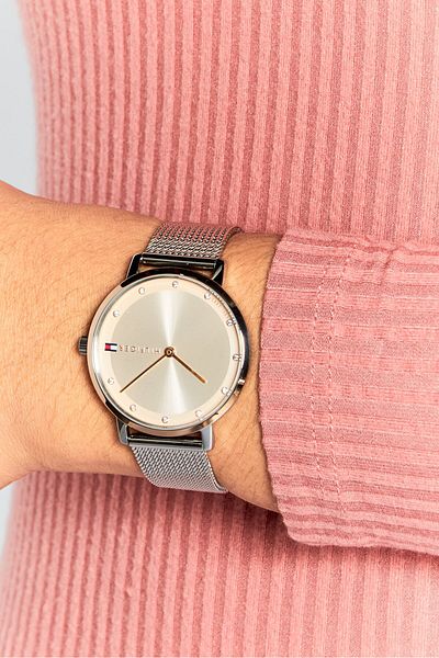 Tommy Hilfiger Women 1782666 Stainless Steel Watch 35mm, Silver