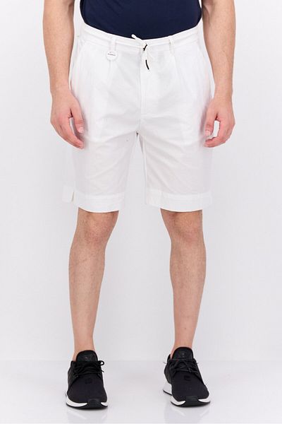 Sorbino Men Solid Basic Shorts, White