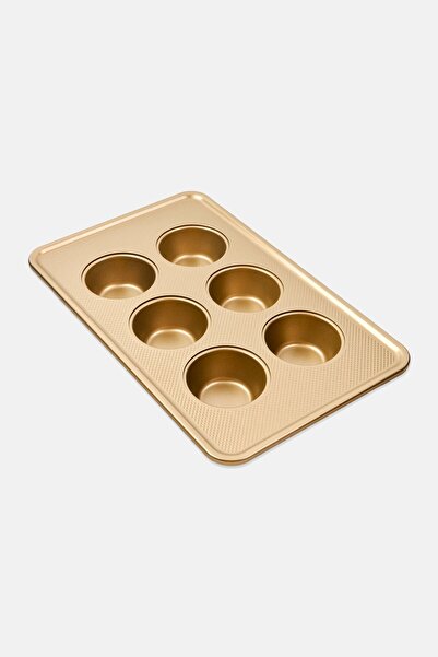 Alta 6 Cup Muffin Pan, Rose Gold