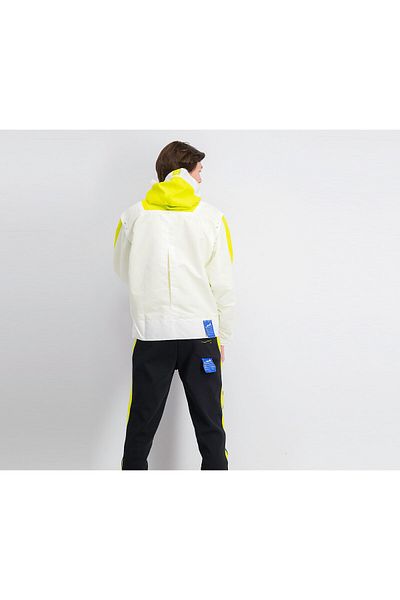 Puma Men Sportswear Fit Hooded Windbreaker Jacket, White