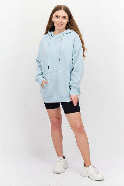 Sage Collective Women Sportswear Fit Long Sleeve Training Sweatshirt, Sage Blue