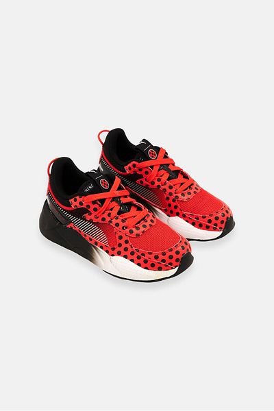 Puma x Miraculous Kids Boy Rs-x Miraculous Lace Up Outdoor Shoe, Red