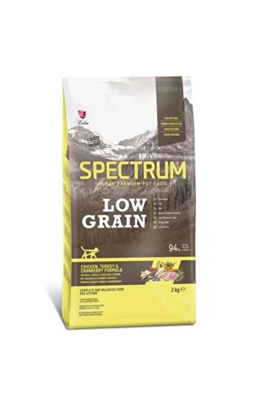 Spectrum Low Grain Düşük Tahıllı Süper Premium Yavru Kedi Maması 2 kg