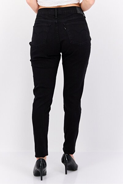 Levi's Women Super Skinny Fit Plain Stretchable Jeans, Black