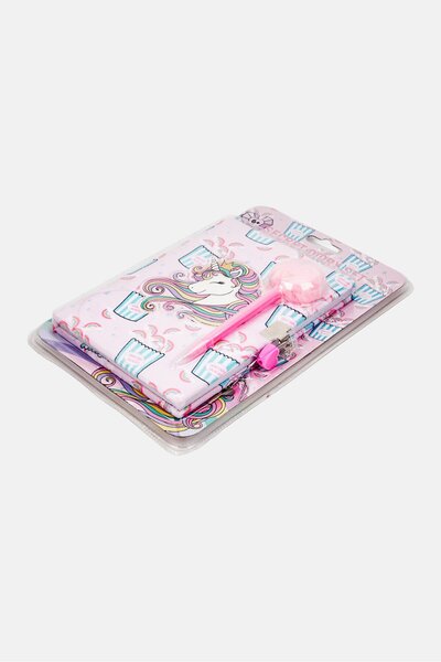 Votum Dairy With Pen, Pink Combo