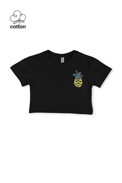 difa kids Set de top și de jos pentru fetiță, imprimat cu ananas