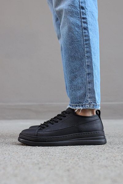 Knack Black Sneakers - 010 Model (Black Base)