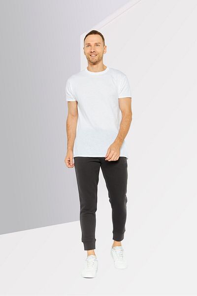 DKNY Sport Men Sportswear Fit Brand Logo Outdoor Sweatpants, Charcoal