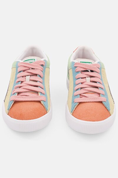 Puma Kids Boy Lace Up Suede VTG Sport Shoes, Beige