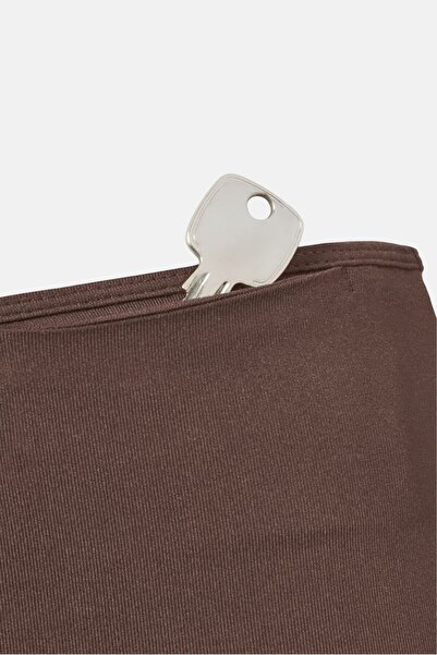 Tchibo Women Sportswear Fit Training Leggings, Brown