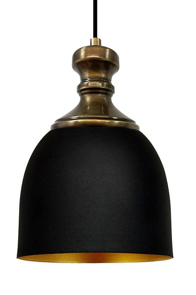 Bamyum Black Chandelier - Single Antique Knob Headboard, Lamp Lighting Living Room Kitchen Boutique