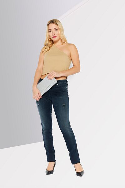 Diesel Women Super Skinny Fit Washed Skinzee Jeans, Charcoal