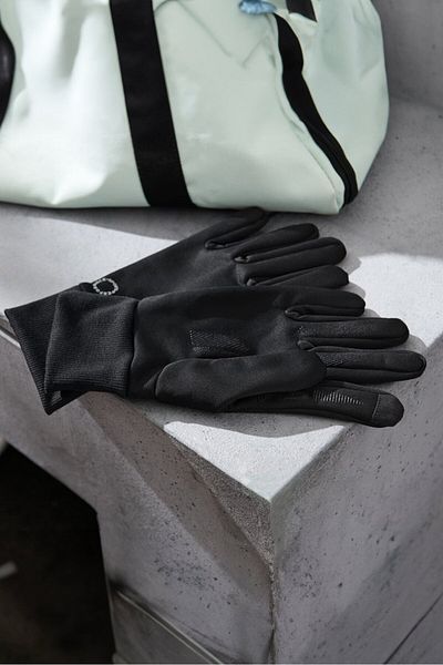 Tchibo Men Textured 1 Pair Gloves, Black