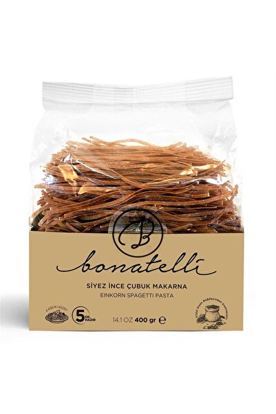 Bonatelli Siyez İnce Çubuk Makarna 400 Gr