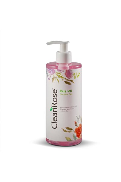 Clean Rose Shower Gel with Pump 400 ml
