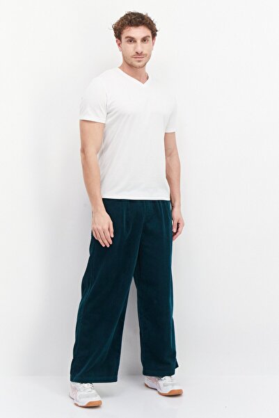 Puma Men Sportswear Fit Wide Keg Outdoor Pants, Green