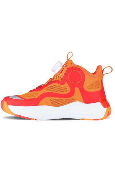 Vicco Daxi Smart Lacing Mechanism Pantofi sport ortopedici Pantofi de baschet pentru copii Portocaliu