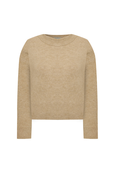 Mudo Crew Neck Crop Sweater