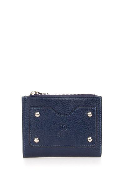 Bilik Deri Navy Blue Rölax Leather Women's Wallet Bsh 2565