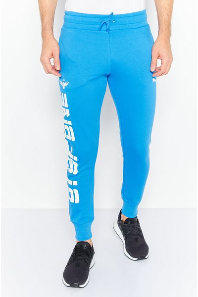 Puma Men Sportswear Fit Drawstring Training Sweatpants, Blue