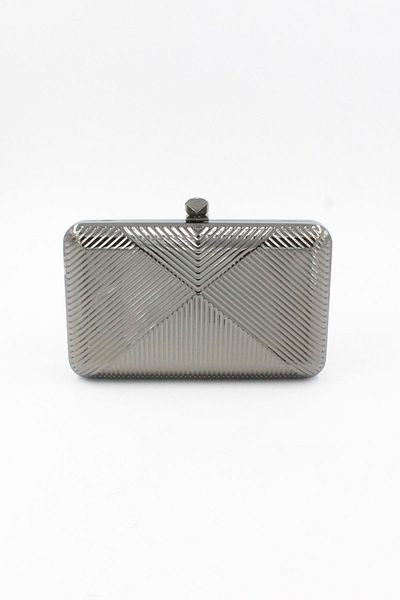 Chantaky 068 2501 Μοντέλο βραδινό φόρεμα Platinum Metal