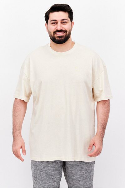 Puma Men Sportswear Fit Short Sleeves Outdoor T-shirt, Beige