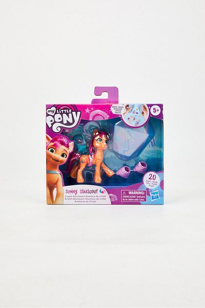 Hasbro My Little Pony Movie Crystal Adventure Sunny Starscout, Pale Orange Combo