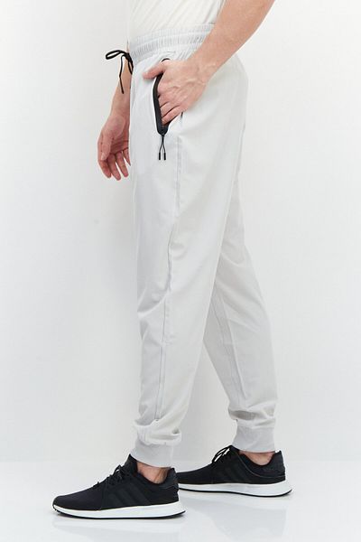 Athletex Men Sportswear Fit Outdoor Jogger Pants, Light Grey