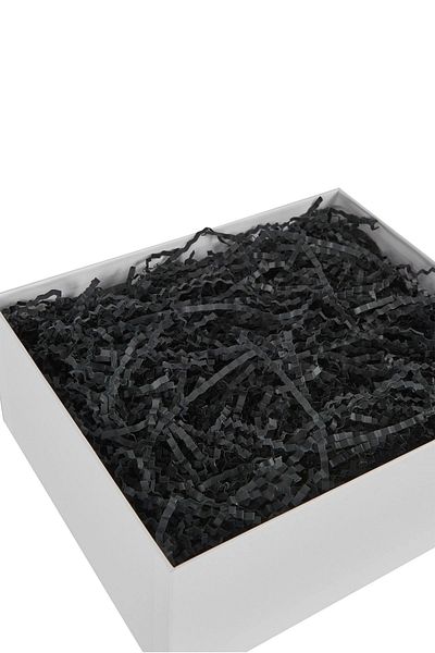 HEDİYEDİYE Black Color Zigzag Cropped Paper (100gr)