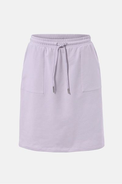 Tchibo Women Plain Mini Skirts, Lavender