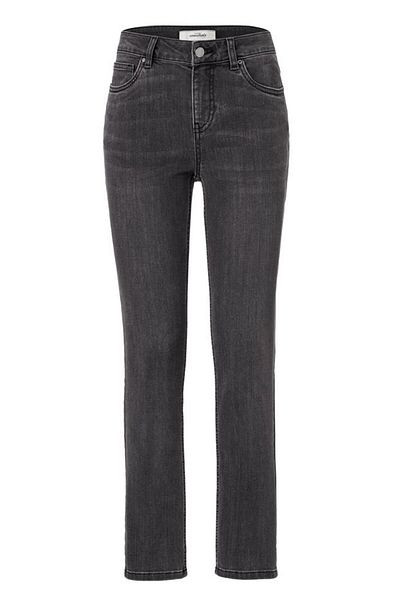 Tchibo Women Slim Fit Washed Stretchable Jeans, Charcoal