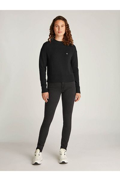 Calvin Klein Women's Ck Embro Badge Sweater